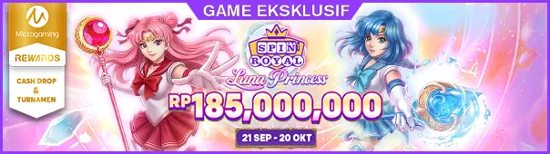 Turnamen & Cashdrop Luna Princess Spin Royal